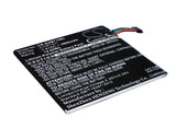 Battery for Asus K00S K00Z ME175CG ME175KG ME715 MeMO Pad HD 7 C11P1311