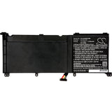 Battery for Asus G501 G601J G60JW4720 N501JW-1A N501JW-1B N501JW-2A N501JW-2B 0B200-01250100 C41N1416