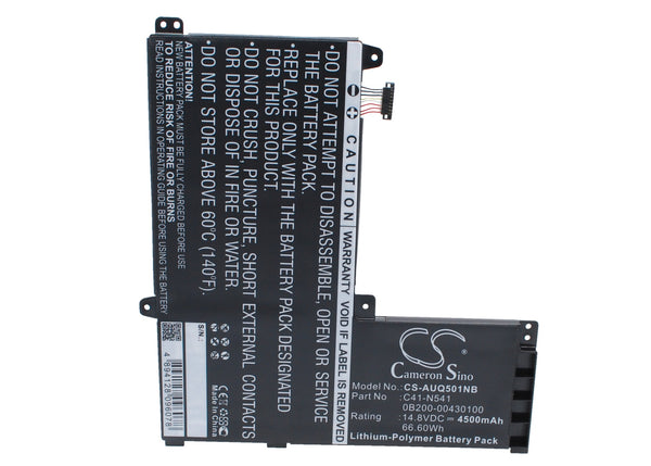 Battery for Asus Q501L Q501LA Q501LA-BBI5T03 Q501LA-BSI5T19 0B200-00430100 C41-N541 N54PNC3