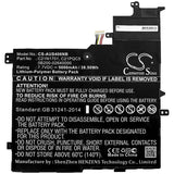 Battery for Asus K406UA S406UA-BM231T S406UA-BM174T S406UA-BM012T S406UA-BM029T S406UA-BM146T K406UA-BM229T S406UA-BM033R K406UA-BM142T K406UA-BM230T K406UA-BM141T 0B200-02640000 C21N1701 C21PQC5