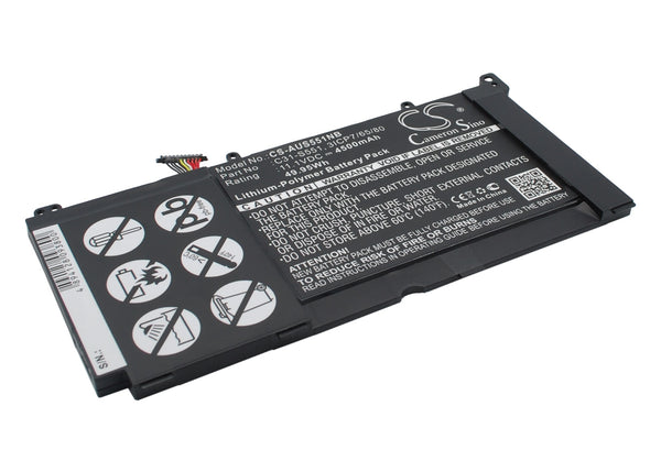 Battery for Asus VivoBook S551L VivoBook S551LA VivoBook S551LB VivoBook S551LB-CJ026H VivoBook S551LB-CJ045H VivoBook V551LA-DH51T 3ICP7/65/80 C31-S551