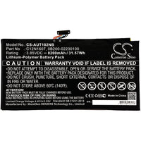 Battery for Asus T102H T102HA Transformer Mini Transformer Mini T102H Transformer Mini T102HA 0B200-02230100 C12N1607