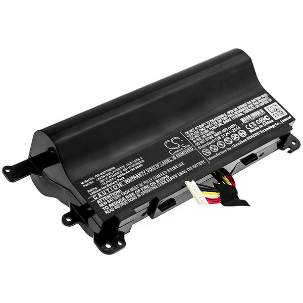 Battery for Asus G752VS-GC087T G752VS-BA185T G752VS-GC003T G752VS-XB72K G752VS G752VS-GC310T G752VY-GC088T G752VY-GC086T G752VS-GC074T 0B110-00380000 0B110-00380200 4ICR19/66-2 A42N1520 A42NI520
