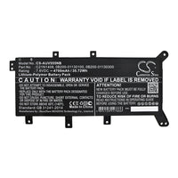 Battery for Asus F555LJ F555LA-XX270H F555LJ-XX196H F555LB-XO040H F555LD-DM842H F554LA F555UB-XO111T F555LD-XX321H F555LA-DM2655T F555LI-XX027H F555LA-XX270D 0B200-01130100 0B200-01130300 C21N1408