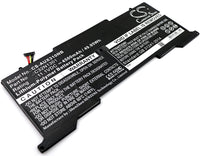 Battery for Asus UX31LA-0132A4500U UX31LA-0161A4200U UX31LA-C4018H UX31LA-C4026H UX31LA-C4078H UX31LA-DS71T UX31LA-R5017H UX31LA-R5017P UX31LA-R5031H UX31LA-UH51T UX31LA-US51T UX31LA-XH51T C32N1301
