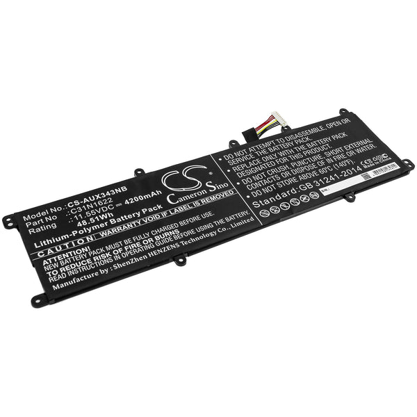 Battery for Asus UX530 UX530UQ-FY034R UX530UX-2B UX530UQ UX530UQ-FY058R UX530UQ-2B UX530UQ-FY006T UX530UQ-1A UX530UQ-FY031T 0B200-02390000 0B200-02390200 0B200-02390300 31CP5/70/81 C31N1622