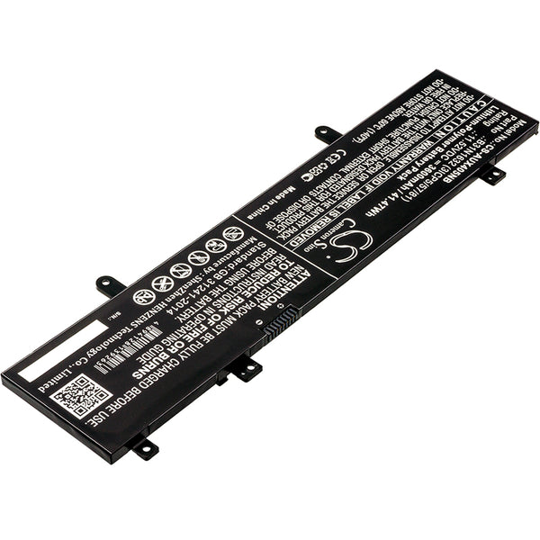Battery for Asus Vivobook 14 X405 X405UA X405UQ X405UR X405UR-3B ZenBook X405 ZenBook X405U 0B200-02540000 B31N1632 (3ICP5/57/81)