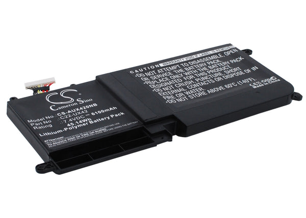 Battery for Asus UX42E3317VS-SL UX42E3517VS UX42E3537VS-SL Zenbook UX42 Zenbook UX42VS 0B200-00190000 C22-UX42