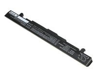 Battery for Asus FX-PLUS GL552 GL552J GL552JX ROG FX-PLUS ROG GL552J ROG GL552JX ROG ZX50 ROG ZX50J ROG ZX50JX ZX50 ZX50J ZX50JX A41N1424