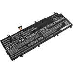 Battery for Asus ROG Zephyrus S GX531GM GX531GX ROG Zephyrus S GX531 ROG Zephyrus S GX531GM-ES005T ROG Zephyrus S GX531GS Zephyrus S GX531 ROG Zephyrus S GX531GM-ES005R 0B200-03020000 C41N1805