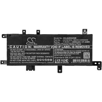 Battery for Asus X542UA-GQ003R R542UA-GQ692T X542UF-DM342 R542UR-DM325T VIVOBOOK A580U X542UQ-3G X542BA-GQ078T P1501UA-DM913R X542UA-GO946T R542UA-GO204T 0B200-02550000 0B200-02550200 C21N1634 C21PQCH