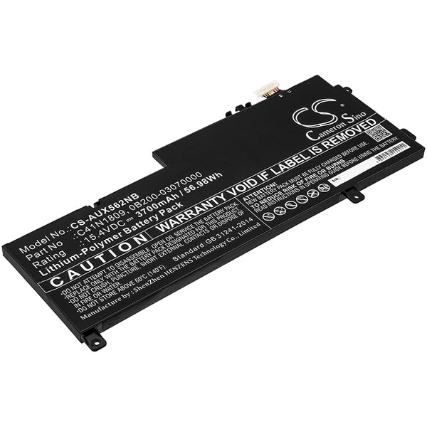 Battery for Asus UX562FD-EZ022T UX562FD-EZ012T UX562FD-EZ083T UX562FD-EZ078T UX562FD-A1018T UX562FD-A1017T UX562FD-EZ021T UX562FD-EZ013T UX562FDX UX562FD-EZ010T UX562FD-EZ050R 0B200-03070000 C41N1809