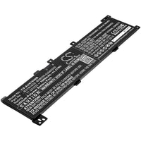 Battery for Asus F705UF-GC067T F705UB A705QA F705MA-BX030T R702QR-BX031T B0B200-02560000 B31N1635