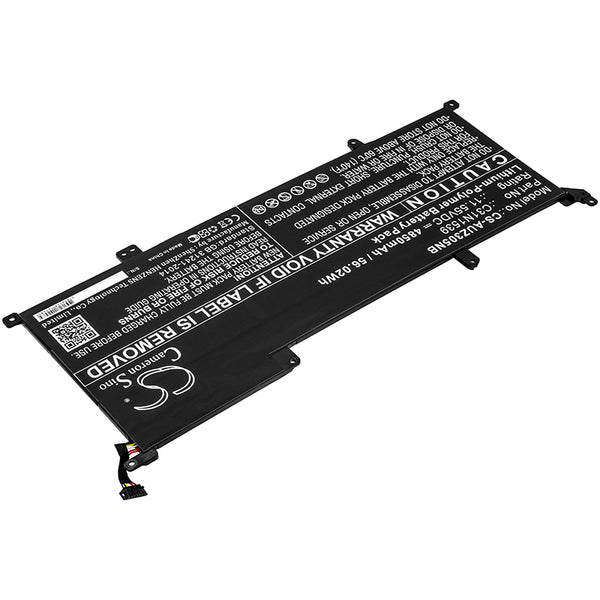 Battery for Asus UX305UA UX305UAB Zenbook UX305UA Zenbook UX305UAB 0B200-01180200 C31N1539
