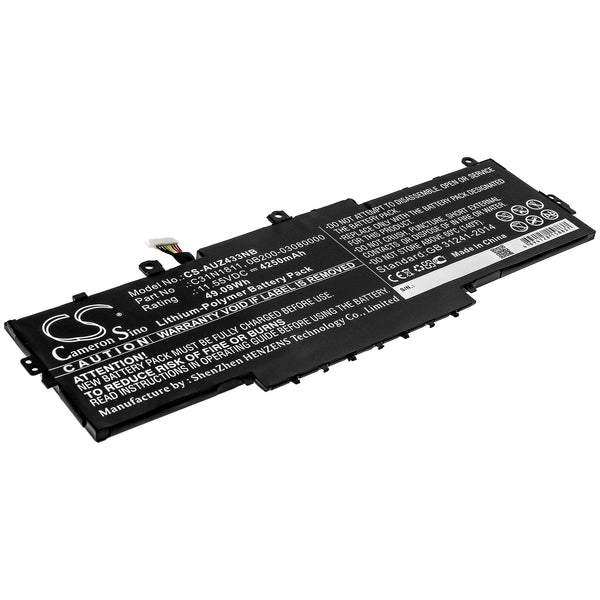 Battery for Asus U4300FN UX433FN-0092S8265U U4300FA UX433FA-2B UX433 UX433FA-3S UX433FN-0032B8565U UX433FN-2B Deluxe14 U4300 UX433FN-0162B8265U UX433FA-3B UX433FN-3B 0B200-03080000 C31N1811