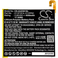 Battery for Asus P008 Z581KL ZenPad 3 8.0 Zenpad Z8 ZenPad Z8 XLTE ZT581KL 0B200-01970000 C11P1514 C11PP91 M619