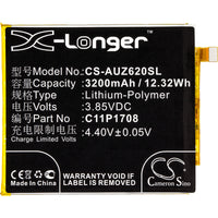 Battery for Asus ZE620KL ZenFone 5 2018 ZenFone 5 2018 Dual SIM ZenFone 5 2018 Dual SIM TD-LTE 0B200-02890100 C11P1708 (1ICP4/66/75)