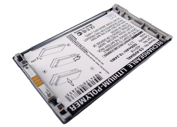 Battery for Archos AV504 400118