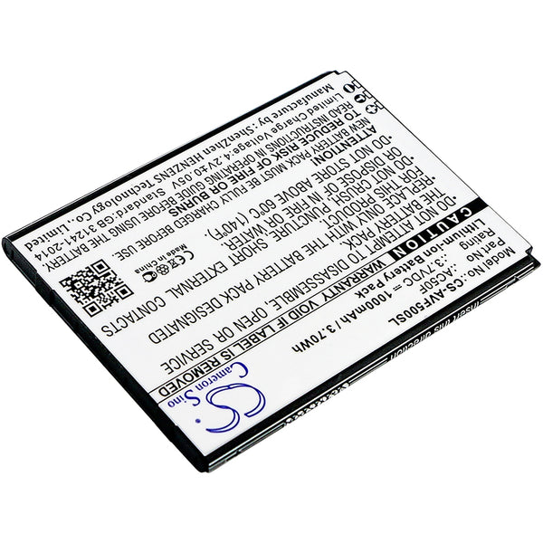 Battery for Archos 50F NEON AC50F AC50FNEV