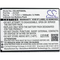 Battery for Archos 50F NEON AC50F AC50FNEV