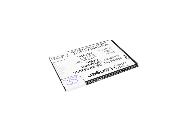 Battery for Archos 52 Platinum AC52PL
