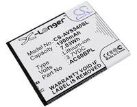 Battery for Archos 50b Platinum AC50BL AC50BLP AC50BPL AL50BPL
