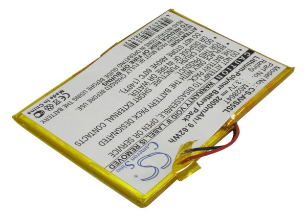 Battery for Archos 5 60GB M02864T