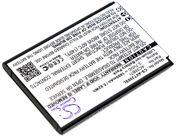 Battery for Archos 35b Titanium 35b Titanium Dual SIM AC35BTI