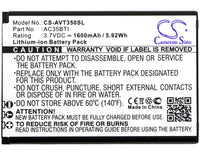 Battery for Archos 35b Titanium 35b Titanium Dual SIM AC35BTI