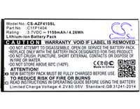 Battery for Asus ZenFone 4 A400CG ZenFone 4 PF400CG C11P1404