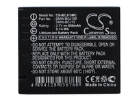 Battery for Leica D-LUX5 D-LUX5E D-LUX6 V-LUX 2 V-LUX 3 18719 18720 BP-DC9 BP-DC9E BP-DC9U