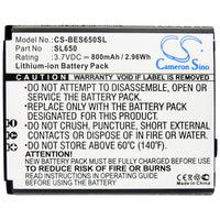 Battery for Bea-fon SL650 SL650