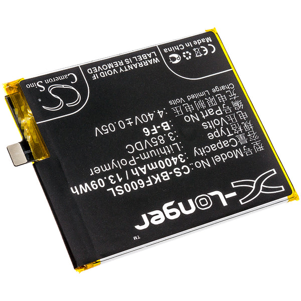 Battery for BBK V1821 VIVO NEX VIVO Nex Dual Display B-F6