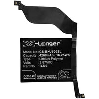 Battery for VIVO iQOO 5 5G V2024 V2024A B-N9