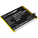 Battery for VIVO V2005 V2005A X50 Pro X50 Pro 5G X51 5G B-N3
