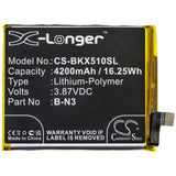 Battery for VIVO V2005 V2005A X50 Pro X50 Pro 5G X51 5G B-N3