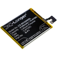 Battery for VIVO V2047 V2047A X60 Pro X60 Pro 5G B-P1