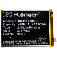 Battery for VIVO V2002 V2002A Y51S Y51s 5G Y70S Y70S Premium Edition 5G B-N5