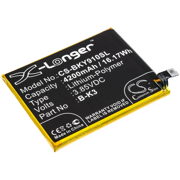 Battery for VIVO V1945A V1945T Y9S B-K3