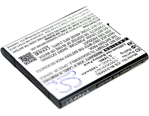 Battery for BLU D250 Dash L2 Dash L3 C505629140I C505629140L C505629140T