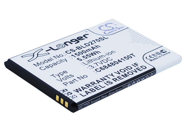 Battery for BLU D270 D270a D272 D272a Dash 4.0 Music 4.0 C6804804150T C684804150T