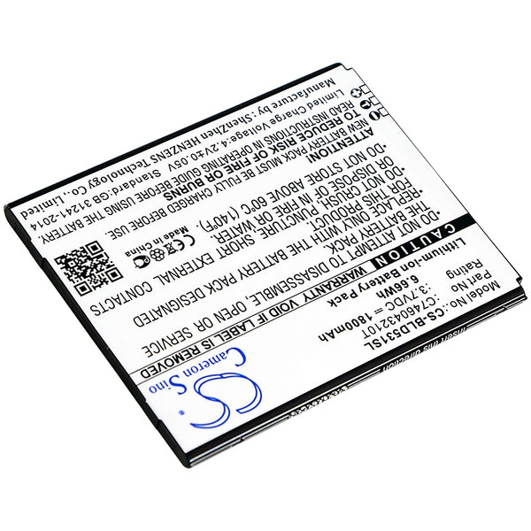 Battery for BLU D530K D531K Studio 5.0K C746043210T C746043230T