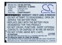 Battery for BLU D572 D572A D572i Studio 5.0 S II Studio 5.0S W510U Y530Q C665104200T C765804200L