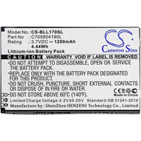 Battery for BLU L170i Life Play 2 C705804180L