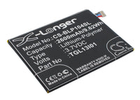 Battery for Wiko Darkside Darside TLG15G08