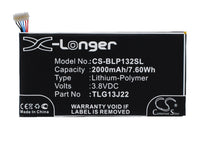 Battery for BLU L132L Life ONE X TLG13J22