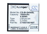 Battery for BLU Quattro 4.5 CT565106180T