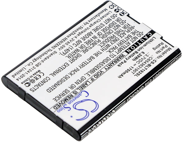 Battery for BLU T192 Tank Li C654362190T