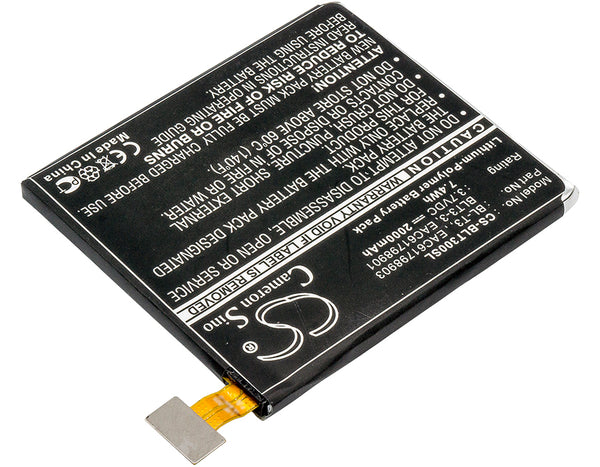 Battery for LG F100 F100K F100L F100S Intuition Optimus Sketch Optimus Vu Optimus Vu LTE P895 VS950 BL-T3 BLT3-3 EAC61798901 EAC61798903