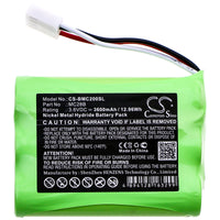 Battery for Beamex MC2-IS MC2-MF MC2-PE MC2-TE MC28B